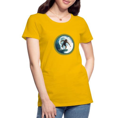 Surfing Horizon - Women's Premium T-Shirt