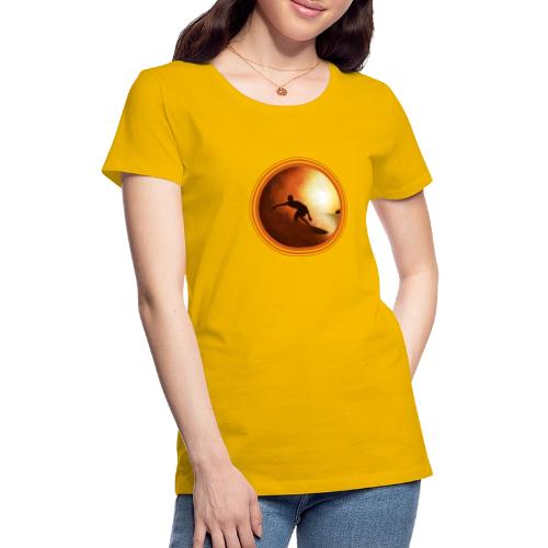 Surfing Vibes - Women's Premium T-Shirt