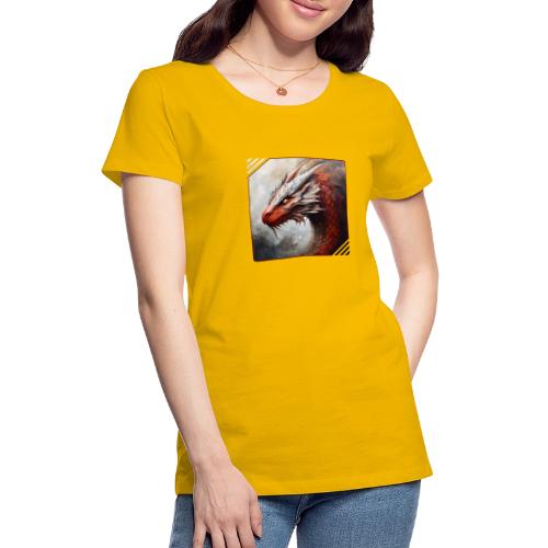 Mystic Dragon Realm - Women's Premium T-Shirt