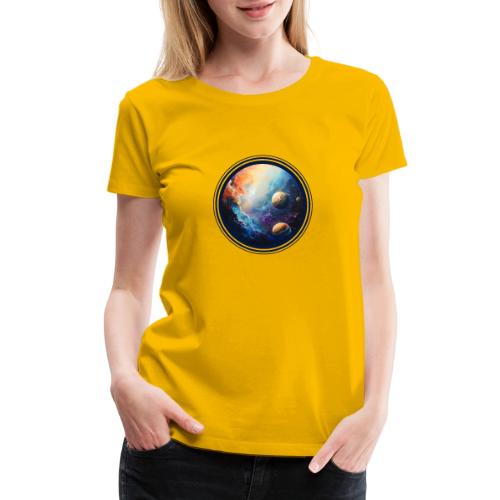 Nebula of Planets - Women's Premium T-Shirt
