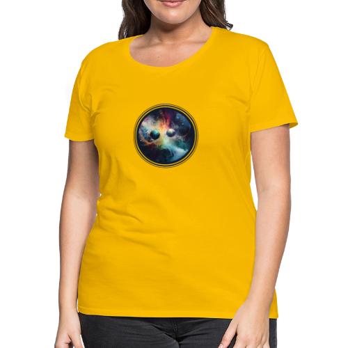 Chaotic Color Planets - Women's Premium T-Shirt