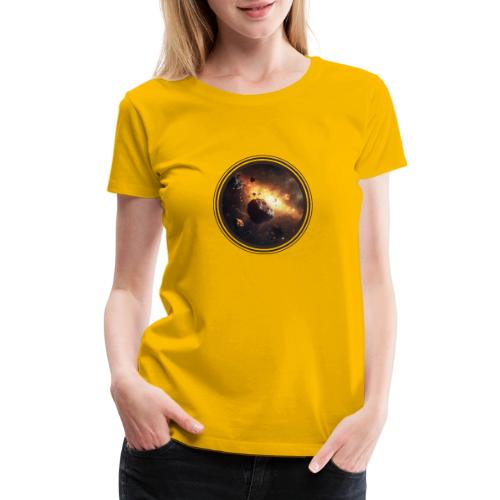Asteroids Drift - Women's Premium T-Shirt