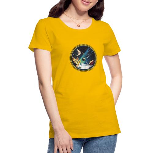 Celestial Collision - Women's Premium T-Shirt