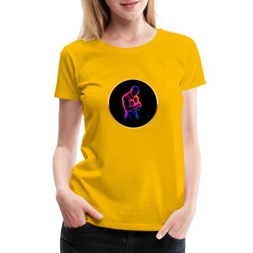 Boxing: Neon Power Guard - Women's Premium T-Shirt