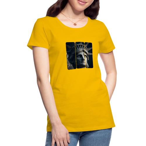 USA: Liberty in Shadows - Women's Premium T-Shirt