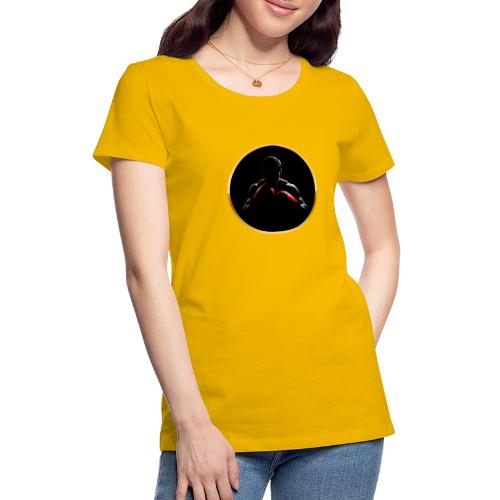 Boxing: Crimson Gloves Fighter - Women's Premium T-Shirt