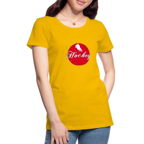 Hockey: Puck Zone - Women's Premium T-Shirt
