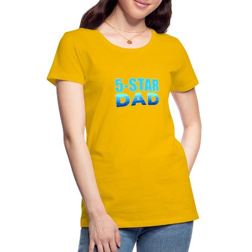 Five Stars Dad - Women's Premium T-Shirt
