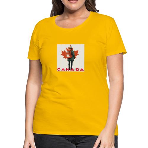 Canada: Proud Canadian Woman - Women's Premium T-Shirt