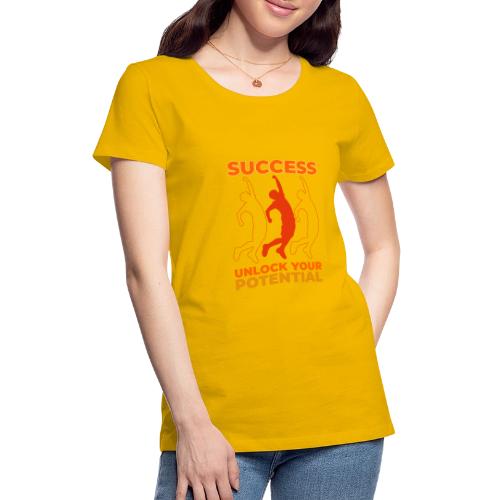 Unlock Success - Women's Premium T-Shirt