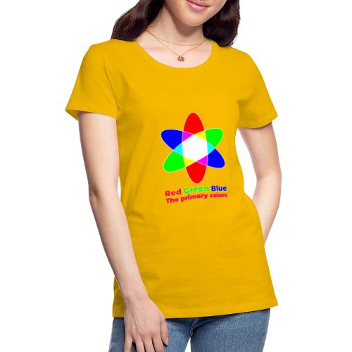 Primary colors: RGB Origins - Women's Premium T-Shirt