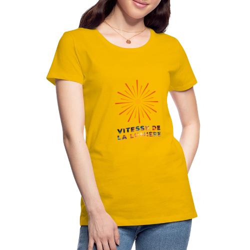 Speed of light - Women's Premium T-Shirt