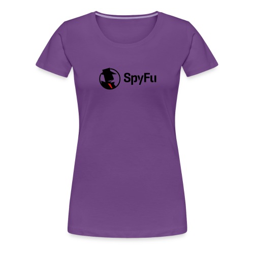 SpyFu Logo black - Women's Premium T-Shirt