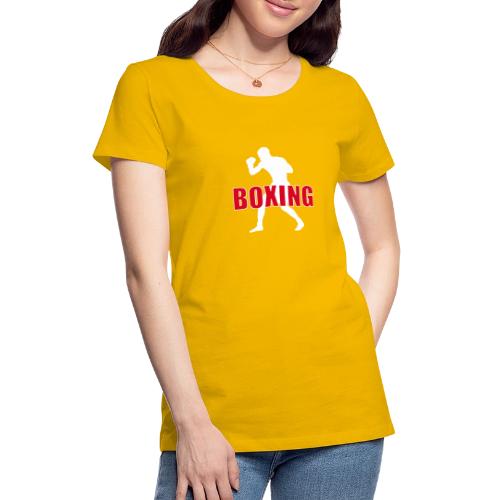 Boxing Force - Women's Premium T-Shirt