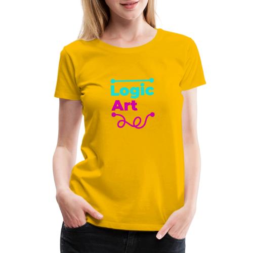 Art vs Logic - Women's Premium T-Shirt