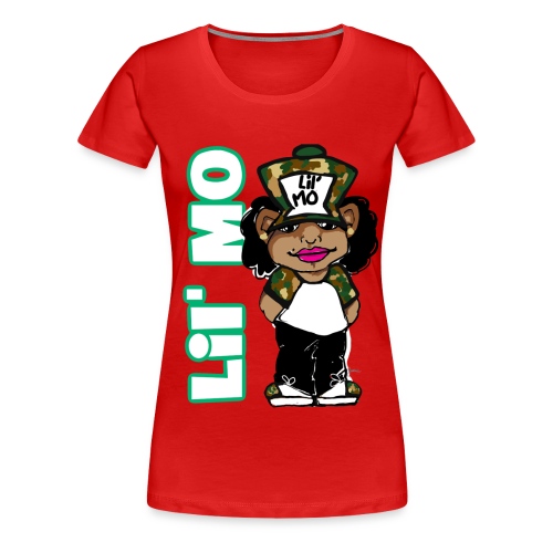 Camo Lil Mo' - Women's Premium T-Shirt