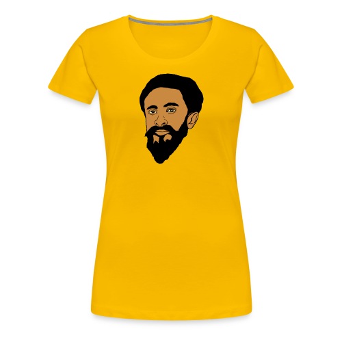 Haile Selassie (Nappy9foics) - Women's Premium T-Shirt