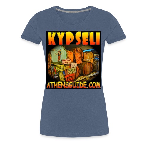 kypseli barrels jpg - Women's Premium T-Shirt