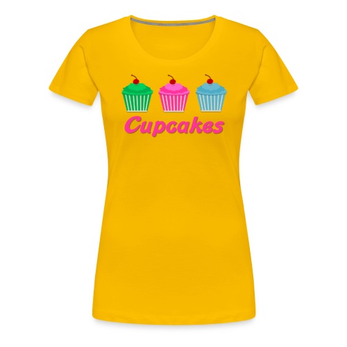 Cupcakes - Women's Premium T-Shirt