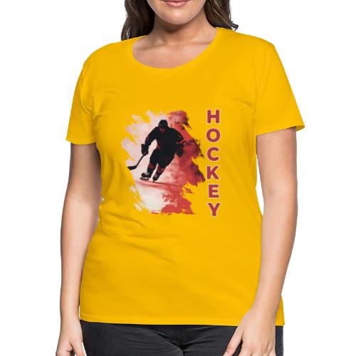 Hockey Fire - Women's Premium T-Shirt