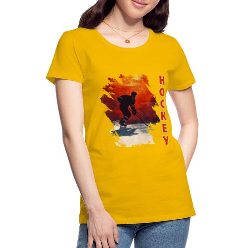 Hockey Vibes - Women's Premium T-Shirt