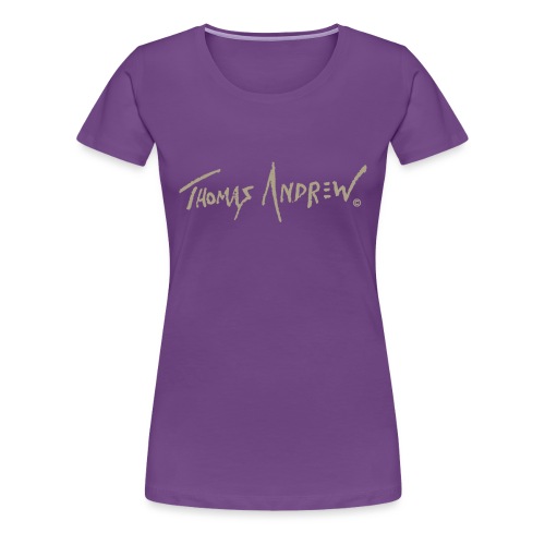 Thomas Andrew Signature_d - Women's Premium T-Shirt