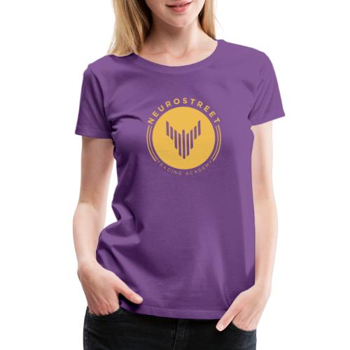 NeuroStreet Round Yellow - Women's Premium T-Shirt