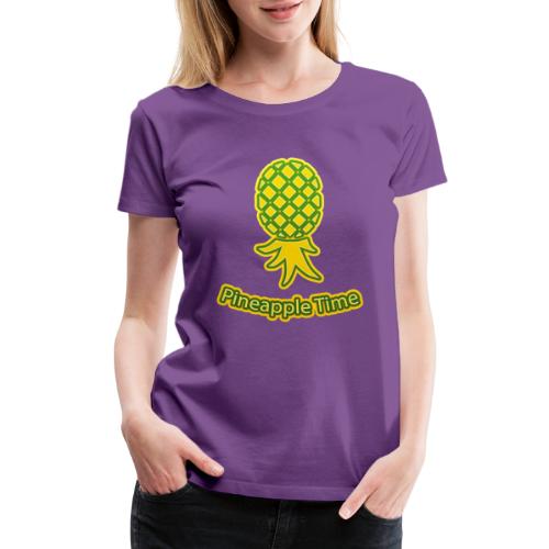 Swingers - Pineapple Time - Transparent Background - Women's Premium T-Shirt