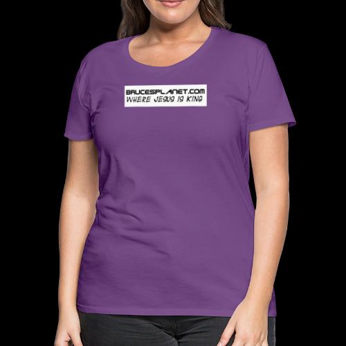BrucesPlanet Simple - Women's Premium T-Shirt