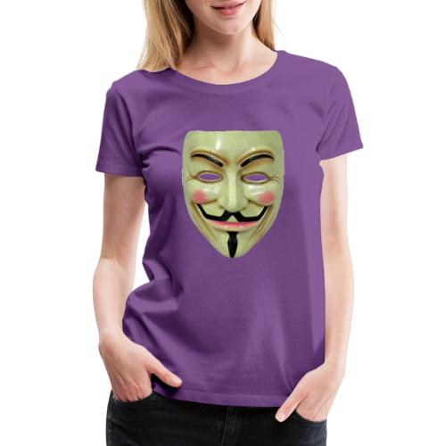 Guy Fawkes Mask - Women's Premium T-Shirt