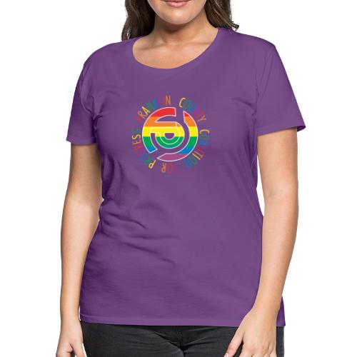FCCP logo Pride - Women's Premium T-Shirt