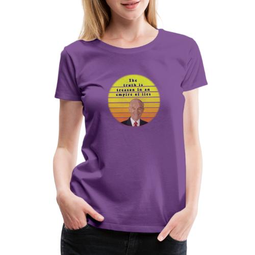 Ron Paul The truth is treason - Women's Premium T-Shirt