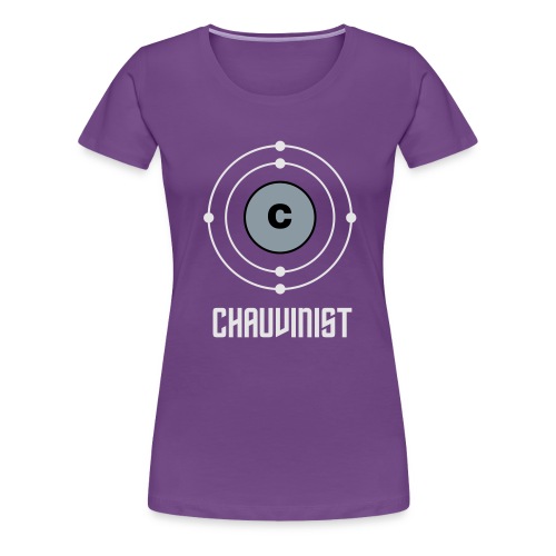Carbon Chauvinist Electron - Women's Premium T-Shirt