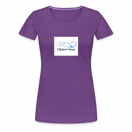 Pfessor Guus Mountains & Waves - Women's Premium T-Shirt