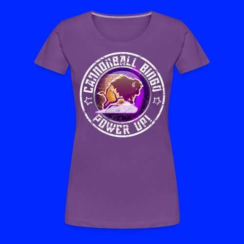 Vintage Stampede Power-Up Tee - Women's Premium T-Shirt