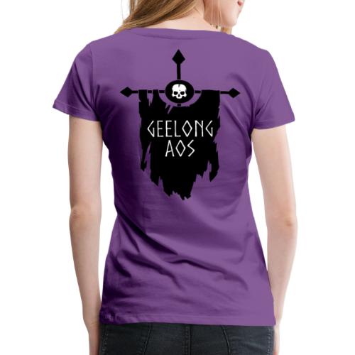 Geelong AOS - DEATH - Women's Premium T-Shirt