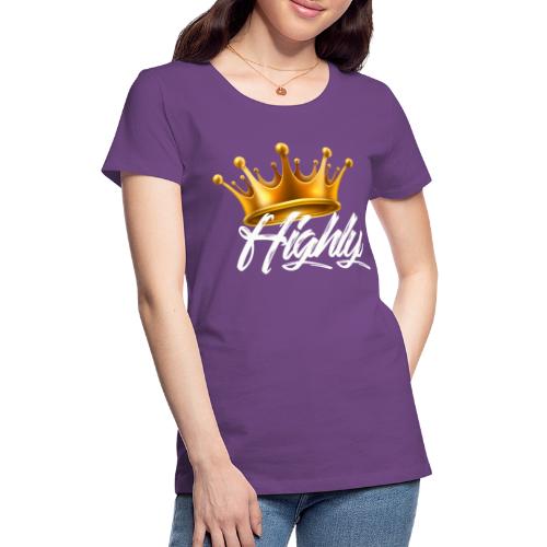 Highly Crown Print - Women's Premium T-Shirt