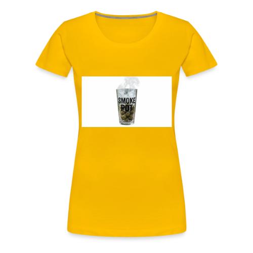 **Smoke Pot Buds** - Women's Premium T-Shirt