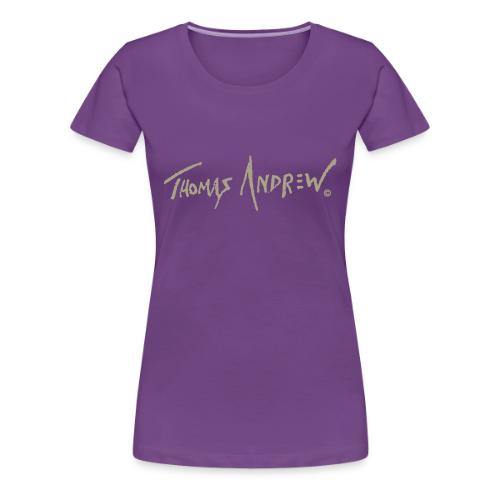 Thomas Andrew Signature_d - Women's Premium T-Shirt