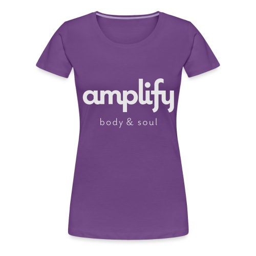 amplify logo - Women's Premium T-Shirt