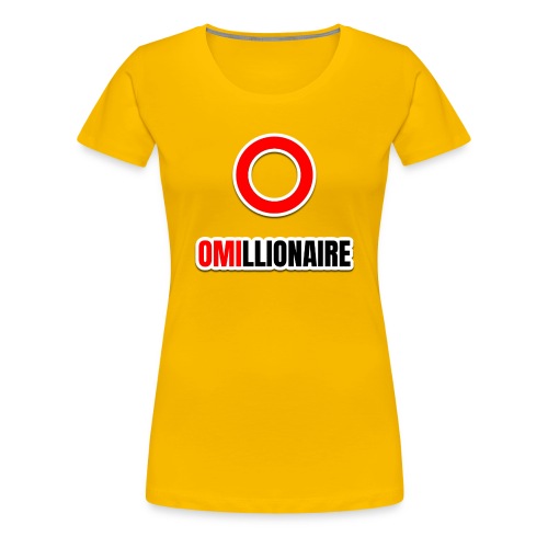 Omillionaire Red Circle - Women's Premium T-Shirt