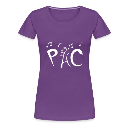 PAC Logo White - Women's Premium T-Shirt