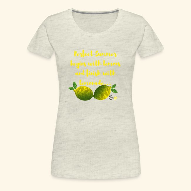 Perfect Summer begins with lemons and finish with