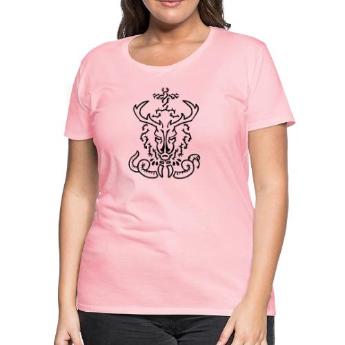 CHRISTmas Stag - Women's Premium T-Shirt