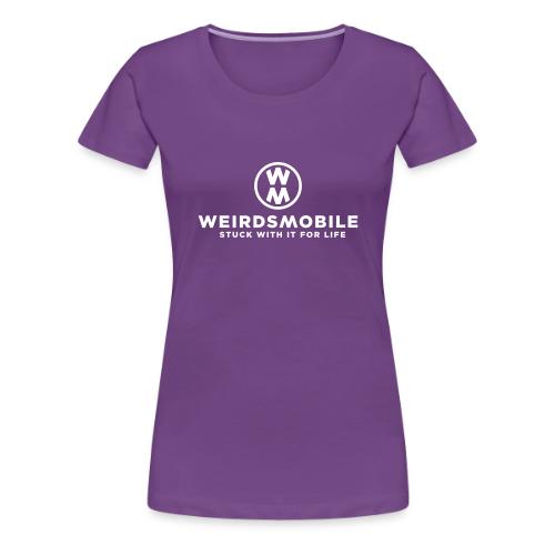 Weirdsmobile White Christmas - Women's Premium T-Shirt