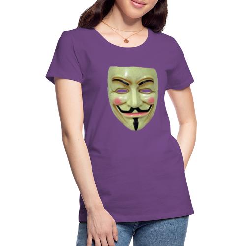 Guy Fawkes Mask - Women's Premium T-Shirt