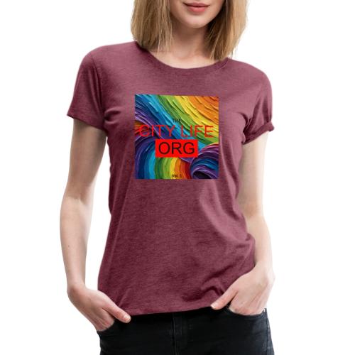 CIty Life Org Vol. 1 - Women's Premium T-Shirt