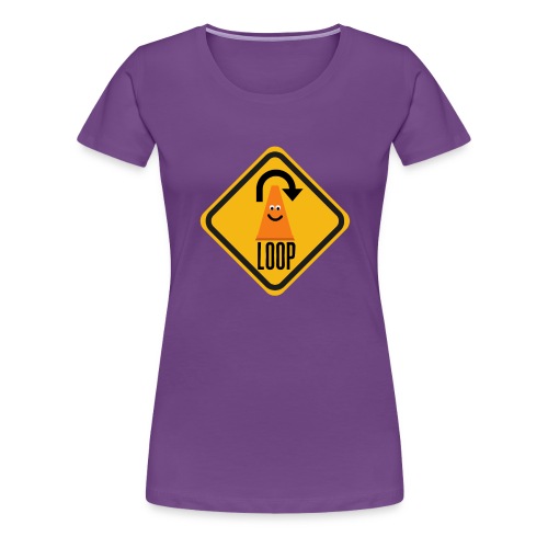 Coney’s Loop Sign - Women's Premium T-Shirt