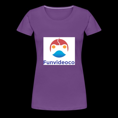 Fun Video Co logo - Women's Premium T-Shirt