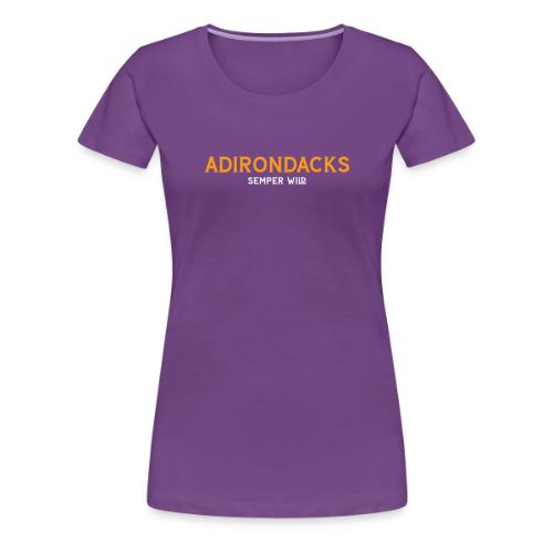 Semper Wild Adirondack Vintage Light - Women's Premium T-Shirt